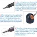 2 x Soldering Solder Iron Tip Cleaners Metal Base Holder Station Cleaning Ball with 3 Soldering Cleaning Wire Soft Coiled Copper for Cleaning Soldering Irons Tips (Black)