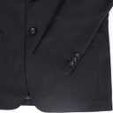 HAZELAND Boys Formal Blazer Suits Jacket (Black), Size: 16-17