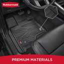 Rubbermaid Car Mats for Ford F-150 20152026 & F-150 Lightning 20222025 Super Crew Cab (No Fold Flat Storage) | Custom Fit All Weather Floor Mat Heavy Duty Car Mat