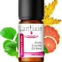 3 x Lantixin Queens Kiss 100% Pure Essential Oils for Diffusers for Home Natural Aromatherapy Oils with Pure Peppermint Oil, Osmanthus & Grapefruit Essential Oil  Safe for Skin, Kids & Pets  0.3 oz