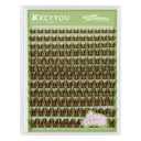 KEYYOU LASH clusters 144Pcs D Curl Angel Eyelash Extension Thick Wispy Natural Band Lash with Waterproof DIY Lash Extension at Home（Angel A06-D-8-18MIX）