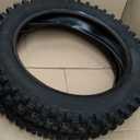 HOLATO Rear 90/100-14 3.00-14 Front 70/100-17 2.75-17 Tire and Inner Tube for 110cc 125cc KLX125 KLX140 KX85 TTR125 RM80 TaoTao DB17 Apollo RFZX18 Coolster Dirt Pit Bike Off Road Motocross Heavy Duty