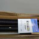 Garage Door Torsion Spring Set, Pair of 2" Electrophoresis Coated Garage Door Spring Replacement with 2 Non-Slip Winding Bars and Bearing, Minimum 16000 Cycles (.234x2x25")