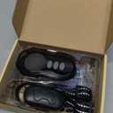 Dog Shock Collar with Remote Control - Shock Collar for Dogs IPX7 Waterproof Dog Training Collar with Beep Vibration Static Correction Flashlight Long-Lasting Battery Safe Training for dogs 10120 lbs (Black)