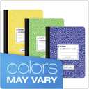 7 x TOPS 63794 Composition Book w/Hard Cover, Legal/Wide, 9 3/4 x 7 1/2, White, 100 Sheets