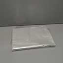 100 Pieces 13" x 18" Newspaper Sleeves Preservation 2 Mil Self-adhesive Newspaper Plastic Bags Resealable Clear Bags for Newspaper