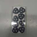 Appliance Casters - Furniture Sliders & Appliance Rollers for Kitchen, Coffee Machine, Blender, Oven - Helps Mom or Wife Easily Solve Countertop Sliding (Black, 8pcs)