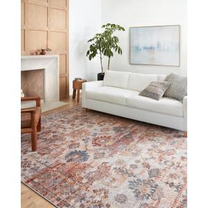 Loloi Cassandra Collection CSN-06 Rust/Multi 7'-10" x 10' Area Rug