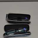 Reading Glasses for Men with Spring hinges, Professional Computer Readers with Blue Light Protection and Case