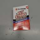 Fly Strips Indoor Sticky Hanging 24pk with Pins. Non Toxic Outdoor Fly Trap Indoor for Home. Flies Tape Paper Trap Ribbon Roll for House Gnat Fruit and Housefly. Bug Catchers for Inside Home Flypaper