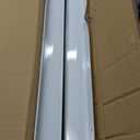 NeatiEase 2 Pack Shed Window, 24" x 36" Flush Mount Window with Tempered Glass and Fiberglass Screen for Shed, Chicken Coop, Playhouse, Household, Garage (White)