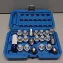 21PC Master Locking Wheel Nut Stud Keys Set Removal Locking Socket for BMW Locking Wheel Nut Key Set