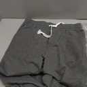 AMY COULEE Mens Cotton Athletic Pants Open Bottom Running Sweatpants Straight Leg Casual Joggers with Pockets (Medium, Dark Gray)