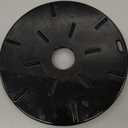 Ilsa Heat Diffuser, 8 1/4in, Black