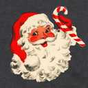 Christmas Shirts for Women Christmas Santa Snowflake T-Shirt Xmas Holiday Tops (XX-Large, Grey1)