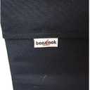 Original BackJack-Made in The USA- Black Cotton Fabric Lightweight Floor Seating Chair for Gaming, Families, Parents, Daycare, Back Support, Reading, Yoga, Meditation, Dorm, School Original, Black