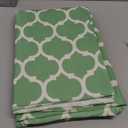 Smiry Rectangle Table Cloth, Waterproof Vinyl Tablecloth with Flannel Backing for Rectangle Tables, Wipeable Spillproof Plastic Tablecloths for Dining, Camping and Indoor (54"x78", Sage Green)