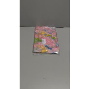CUDICY Easter Bags 10pcs Large Cellophane Bags 24x30 Inch Cellophane Wrap for Gift Baskets Clear Plastic Wrapping(Spring)
