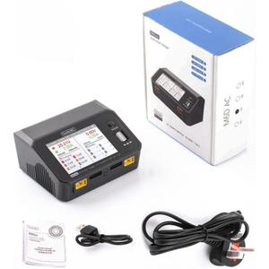 ToolkitRC M6DAC AC 200W DC 700W 15A*2 USB-C 65W QC3.0 Dual Channel Smart Lipo Battery Charger Discharger for 1-6S Lipo LiHV Lipo Battery