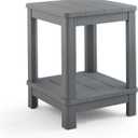 Keter Deluxe Adirondack Side Table - Gray