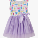 Girls Sleeveless Dress Toddler Bunny Tutu Sundress Casual Party Dresses 130