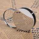 Mini 20X Folding Pocket Magnifier with Metal Case - Portable Reading Magnifying Glass for Inspection, Jewelry, Coins, Hobby, Travel