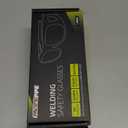 PACIFIC PPE Welding Glasses, ANSI Z87 Work Safety Glasses with Wraparound Lenses, IR Shade 5 Sunglasses for Men and Women, UV Protection