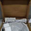 27.3" Tulip Dining Table, Black, Perfect for 2-4 People, Mid-Century Modern Style, Round MDF Top with Sturdy Base for Dining Room, Living Room, Cafe