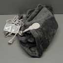 Heating Pad for Neck Shoulder and Back, Valentines Day Gifts for Her Him, Birthday Gift for Women Men Mom, Deeper Pain Relief,Large Weighted Heat Pad, ETL Certified, Gray (24"x37")