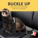 SunGrow Dog Seat Belt for Car, Adjustable Nylon Pet Seatbelt, Supports All Cars, Dog Car Leash Seat Belt, Seatbelt for Dogs, Cats & Ferrets Travel Harness