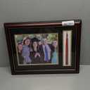 Graduation Picture Frame 8x10 with Tassel Holder, Class of 2025 Shadow Box Graduation Decoration Gift, Mahogany Photo Frame