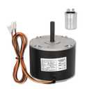 51-102008-03 Fan Motor, 1/5 HP Condenser Fan Motor Replaces Rheem Ruud 51-102008-03 51-102500-04 51-102008-07,1/5 HP 208-230 V 850 RPM 1.0 A, Designed to Work in Rheem, Ruud, Wather King