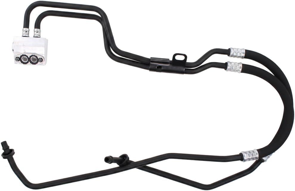 NewYall Inlet Outlet Engine Oil Cooler Line Assembly for Escalade/ESV/Suburban 1500/Tahoe/Sierra 1500/Yukon/Yukon XL 1500 07-14, Escalade EXT/Avalanche/Yukon XL 2500 07-13, Silverado 1500 06-14