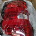 Tail Lights Assembly Compatible with 2007-2013 Chevy Silverado 1500 2500HD 3500HD & GMC Sierra 2500 HD 3500 HD, Rear Light Taillights Replacement # GM2801207 GM2800207(Black Border)