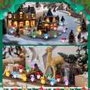 Jetec 50 Pcs Mini Christmas Figurines to Hide Miniature Gnomes Tiny Figurines Ornaments for Christmas Home Table Decorations
