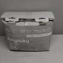 Heated Blanket Throw with 1/2/4/6/8 Hours Auto-Off 10 Heat Level, 50'' * 60'' Cozy Faux Rabbit Fur Bubble Electric Blanket with Overheat Protection(Dark Grey)