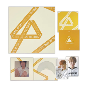 SEVENTEEN - 5th Mini Album YOU MAKE MY DAY Re-release MEET Ver. Out Box + Photobook + Lyrics R + Lenticular + Photocard + 2 Pin Button Badges + 4 Extra Photocards