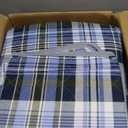 Tommy Hilfiger - King Quilt Set, Soft Cotton w/Breathable Feel, Lightweight Bedding for Year Round Comfort, 3 Piece Bed Set w/Matching Pillowcases (Bleecker Plaid Blue)