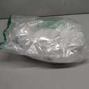 50 Pack 23.6"x70" Garment Bags for Hanging Clothes, Thick Clear Plastic Dry Cleaning Covers for Closet Storage & Travel