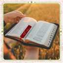 2 x Skyygemm 10 Pcs Christian Bookmarks for Women 1.2" x 5.9" Soft Leather Bible Inspired Bookmark with Floral Uplifting Words Personalized Religious Gifts for Book Lovers Mother Readers Church(Bright)