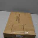 JIUYOTREE Metal Clothing Rack with Wheels, 43.3 Inches Rolling Clothes Garment Coat Rack with Bottom Shelf, Clothing Rack for Hanging Clothes, Coats, Skirts, Shirts, Sweaters, Black