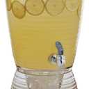 CreativeWare Bark Beverage Dispenser, 2.5 Gallon, Clear, (Pack of 1)