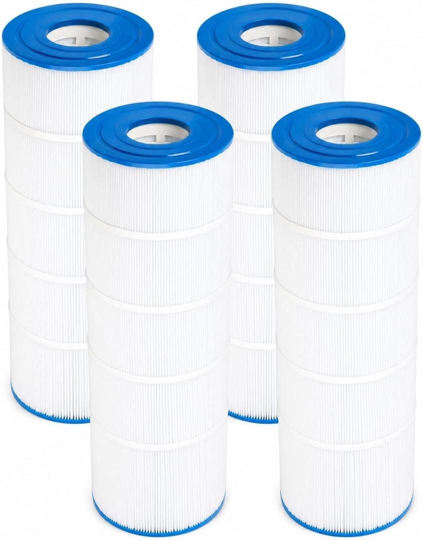 CCP420 Pool Filter Cartridges, 4 Pack, Replaces PCC105-PAK4 For Clean and Clear Plus 420; replaces PCC105-PAK4, R173576, C-7471 , 178584,FC-6470, 4×105 Sq. Ft Cartridge