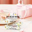 2 x Mom Appreciation Gifts from Son,Thank You Gifts for Moms Mother's Day Birthday Christmas,Unique Mother Gift Ideas,My Dear Mom Thank You Acrylic Puzzle Plaque