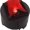 Led Mini 3D Flickering Flame Light - Electronic Night Light With Realistic Silk Effect for Christmas Indoor Campfire Party Decoration, US Plug