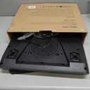 llano V12 RGB Laptop Cooling Pad, Gaming Laptop Cooler with 5.5 Inch Powerful Turbofan, Fast Cooling Laptop 15.6-21in, Adjustable Speed, Touch Control, LCD Screen, Black (RGB)