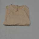 UNCLECAT Womens Oversized T Shirts Summer Trendy Short Sleeve Crew Neck Tops Loose Fit Side Slit Tee, S, Khaki