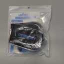 3 Layers Adjustable Supination & Pronation Correction Heel Insoles,Self-Adhesive Medial & Lateral Heel Wedge Inserts for Foot Alignment, Knee Pain, Bow Legs (Black, L: W: 7.5-12 / M: 7-11)