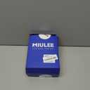 MIULEE Velvet Ruffle Throw Pillow Covers Soft Luxurious Navy Blue Pack of 2 20x20 Inch Square Cushions Vintage Gothic Decorative Ruffled Pillow Shams for Sofa Couch Bedroom Chair