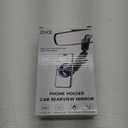 Magnetic Phone Holder for Car, Rear View Mirror Phone Holder, 360 Rotating Car Phone Mount, Compatible with iPhone 17/16/15/14/13/12 Series and All Phones with Magsafe Case or Metal Ring